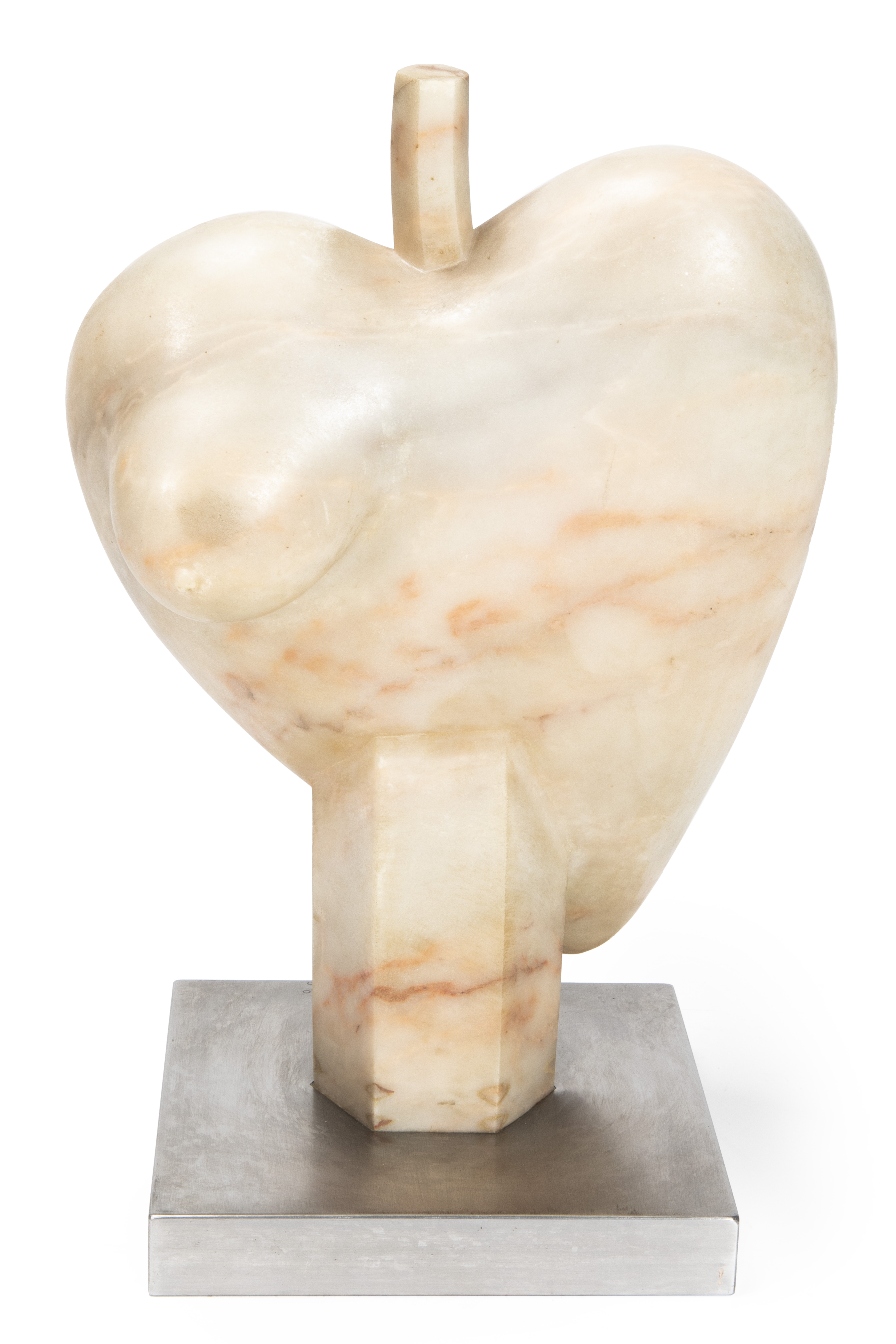 XAVIER MEDINA CAMPENY (Barcelona, 1943). "Cuore ingrato", New York, 1975. Belgian marble.