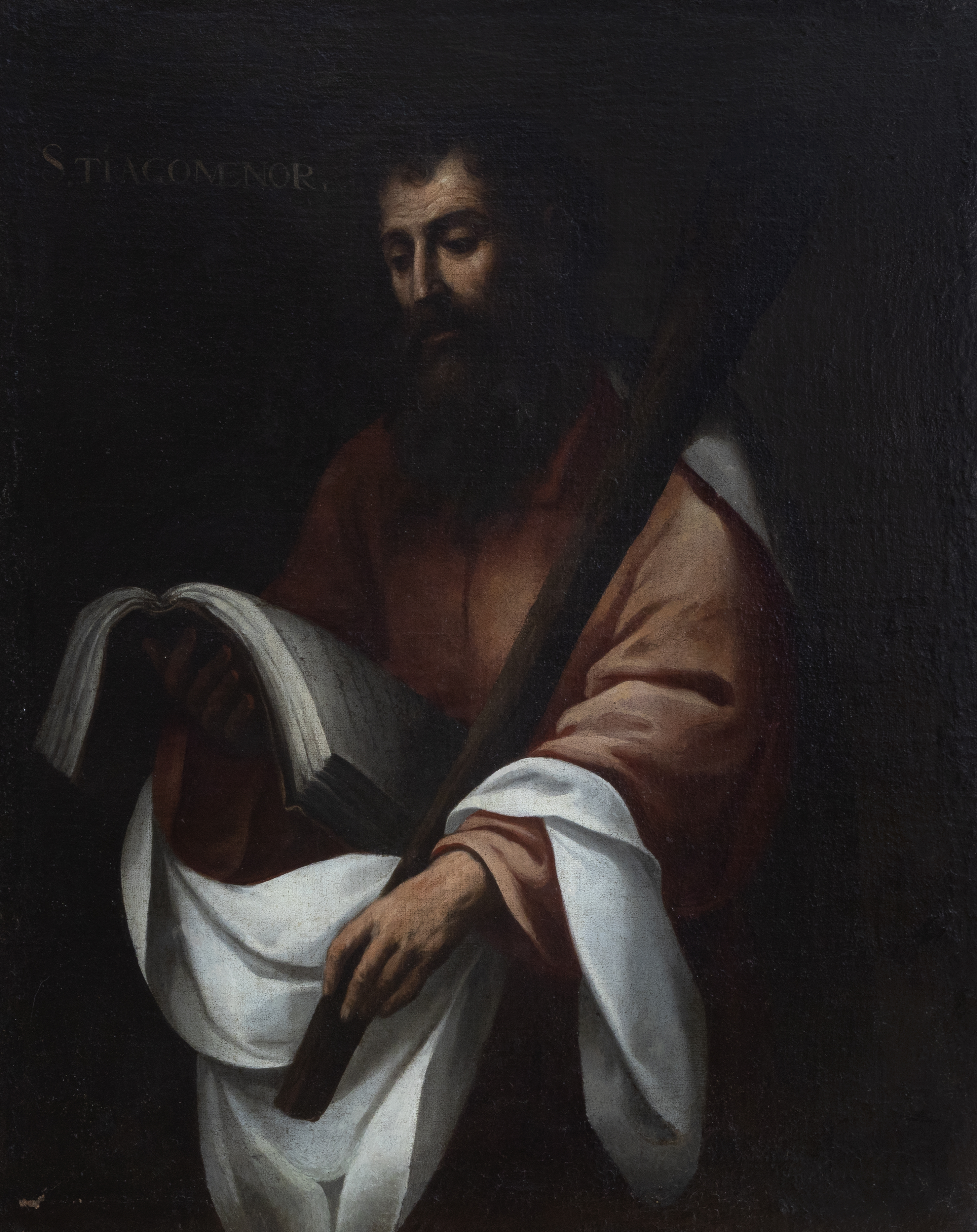 ESTEBAN MÁRQUEZ DE VELASCO (Puebla de Guzmán, Huelva, 1652 - Seville, 1696), attributed. "Santiago