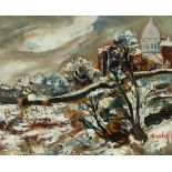 ELISÉE MACLET (Lyons-en-Santerre, 1881 - Paris 1962). "La butte de Montmartre sans la neige" (The