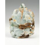 Perfumer. China, early 20th century. Nephrite jade. Measurements: 12,5 x 9,5 x 3 cm. Chinese