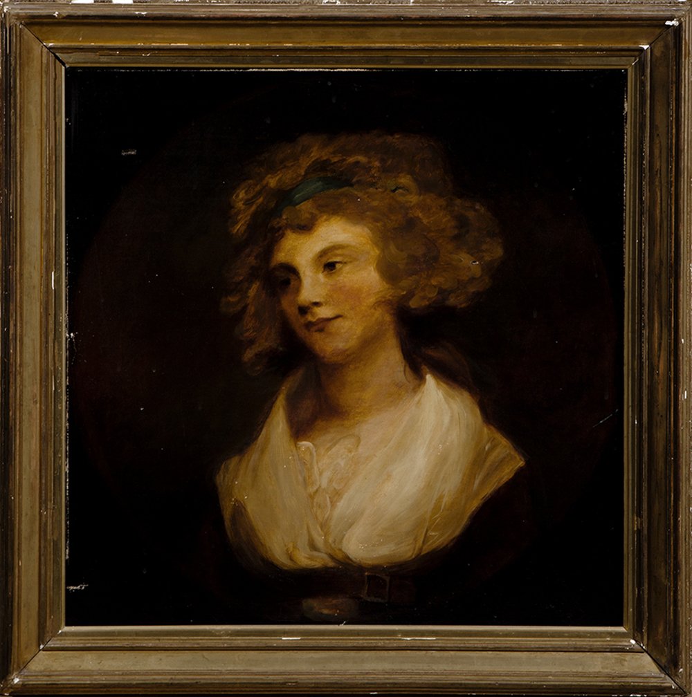 After GEORGE ROMNEY, (United Kingdom, 1734-1802). "The Parson's daughter" or "Parson's daughter". - Image 2 of 6