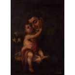 Andalusian school, probably from Granada, late seventeenth century. "St. Anthony of Padua with