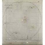 ENRIQUE BRINKMANN (Málaga, 1938). "Study of sunspots according to Galileo", 2003. Oil, graphite