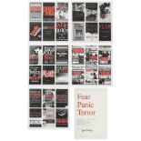 ANTONI MUNTADAS (Barcelona, 1942). "Fear, panic, terror" 2010. 5 digital prints on Hahnemühle paper,