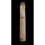 Roman column; Empire period; I-II centuries AD. Granite. Measurements: 461 x 80 cm. Column of