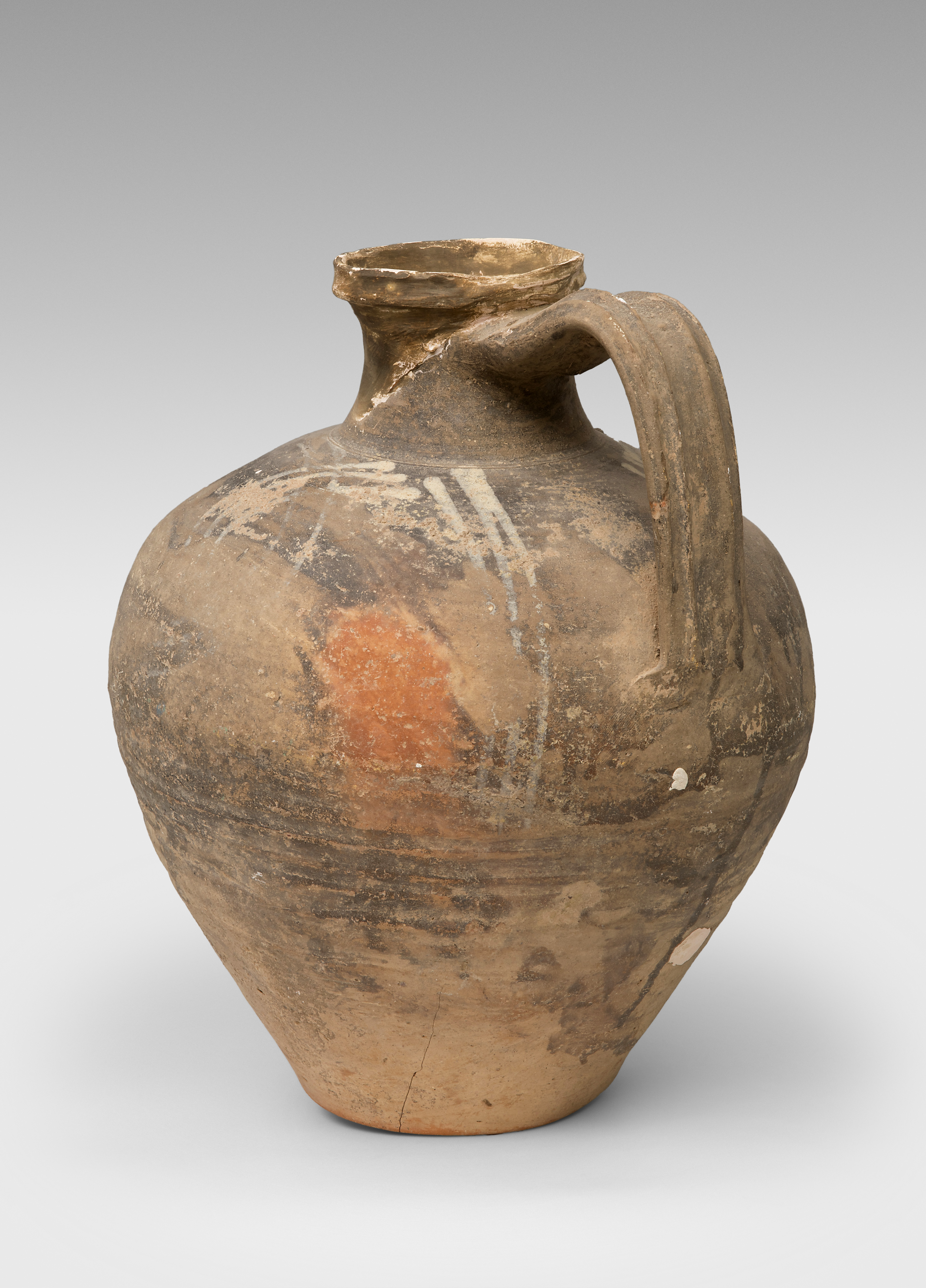Pitcher; Hispano-Muslim art; Emirate period, 9th-10th century AD. Ceramic. Presents museum - Image 4 of 6