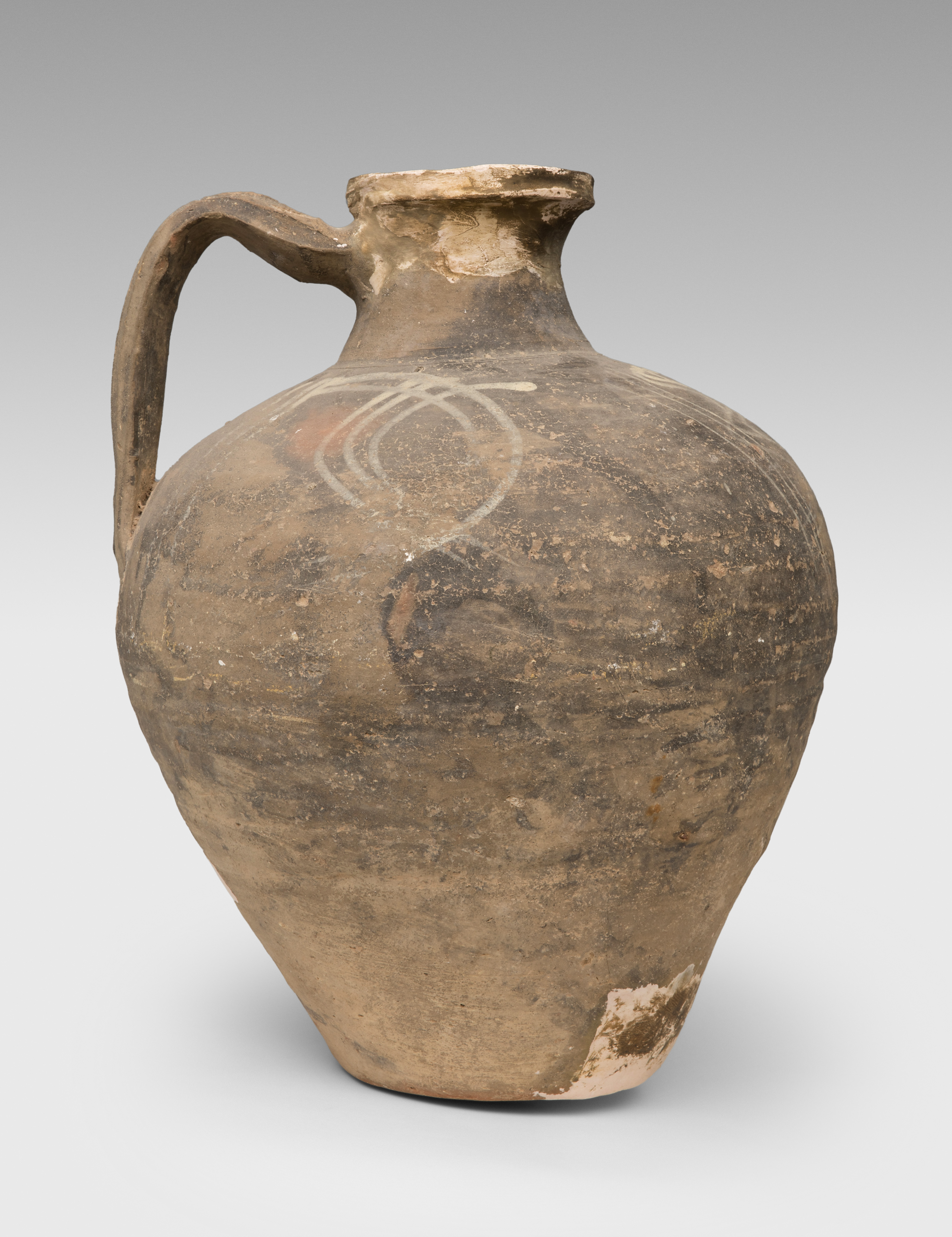 Pitcher; Hispano-Muslim art; Emirate period, 9th-10th century AD. Ceramic. Presents museum - Image 2 of 6