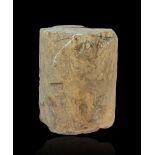 Roman shaft fragment; Empire period; I-II century A.D. Marble. Provenance: Illustrious Cordovan