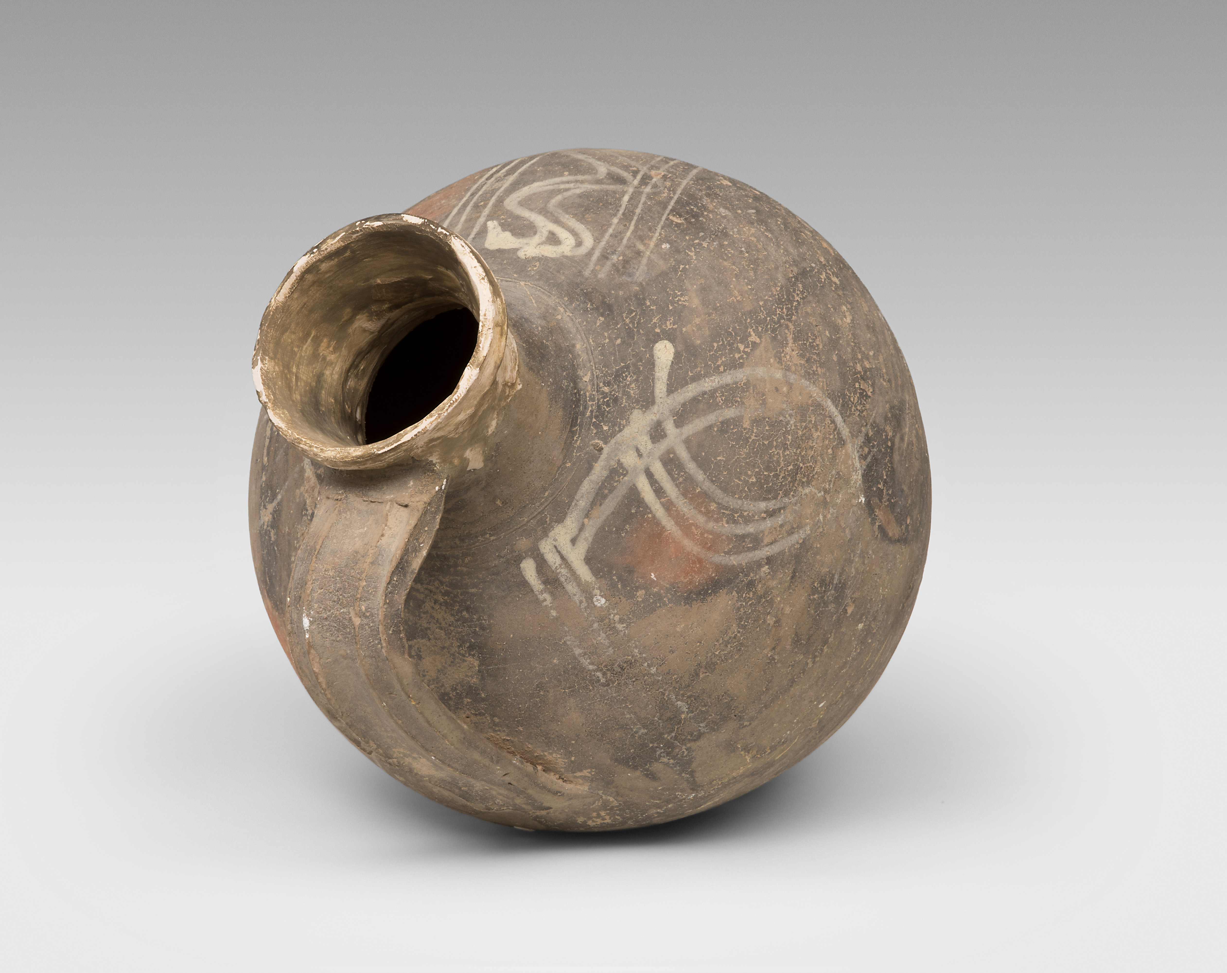 Pitcher; Hispano-Muslim art; Emirate period, 9th-10th century AD. Ceramic. Presents museum - Image 5 of 6