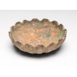 Small bowl from the Roman Empire, 2nd-3rd century AD. Terracotta. Measurements: 6 cm (diameter) x