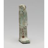 Toth. Egypt, Lower Epoch 712-332 BC. Polychrome faience. Measurements: 4,5 cm (height). Thoth is