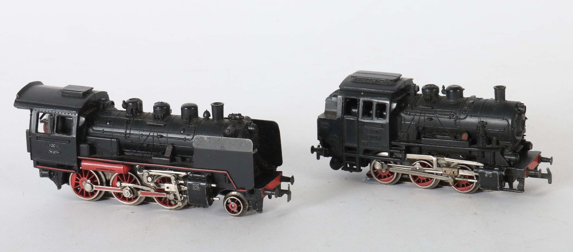 2 x Dampflok Märklin, Spur H0, ca. - Image 2 of 2