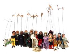 14 Marionettenfiguren