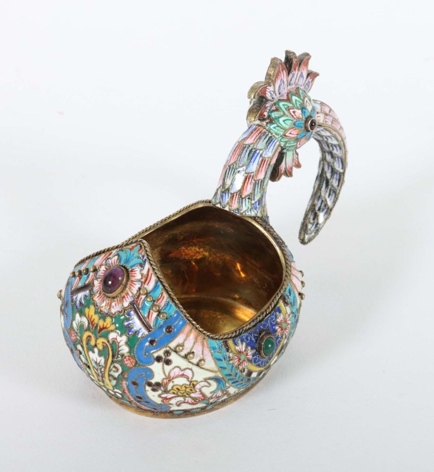 Feiner Cloisonné-Emaille-Kowsch Andrej - Image 5 of 6