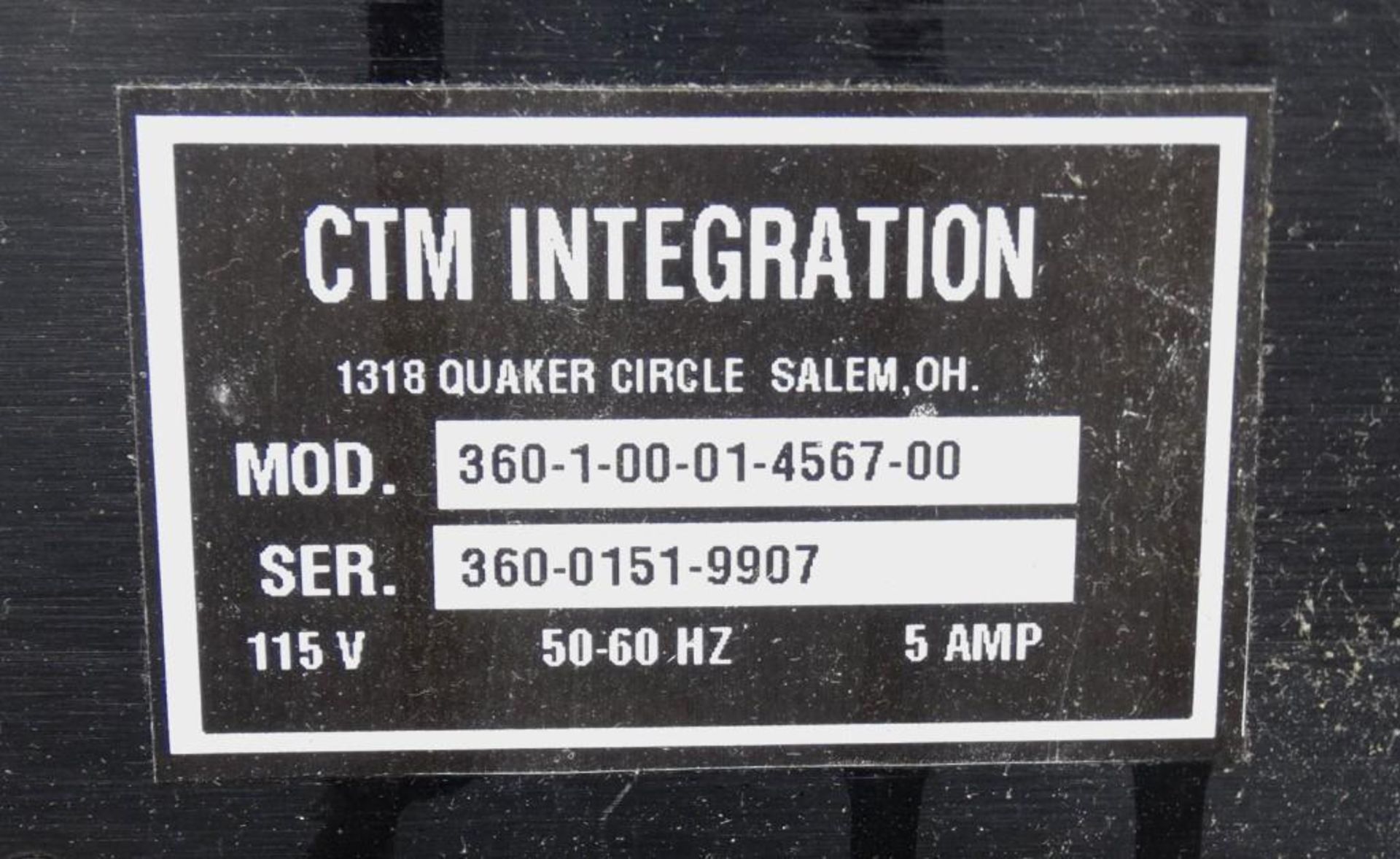 CTM 360 Series Label Applicator - Image 5 of 5
