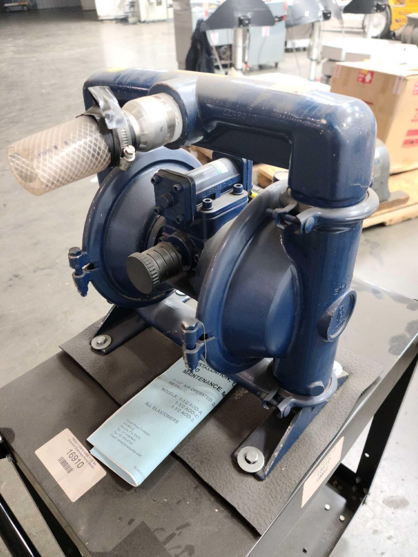 Price Pump Co. Air Powered Double Diaphragm Pump - Image 2 of 4