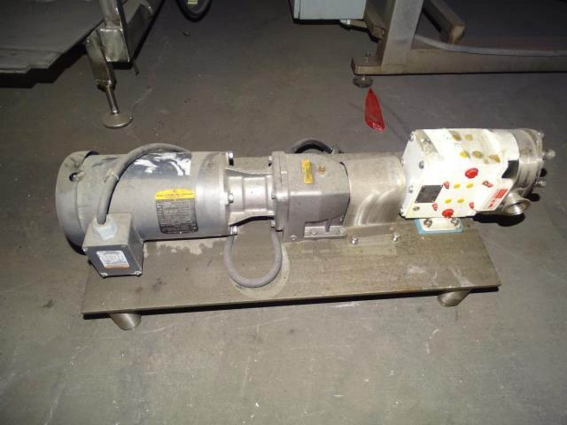 Wrightflow 1 Horsepower Motor and Pump - Image 2 of 3