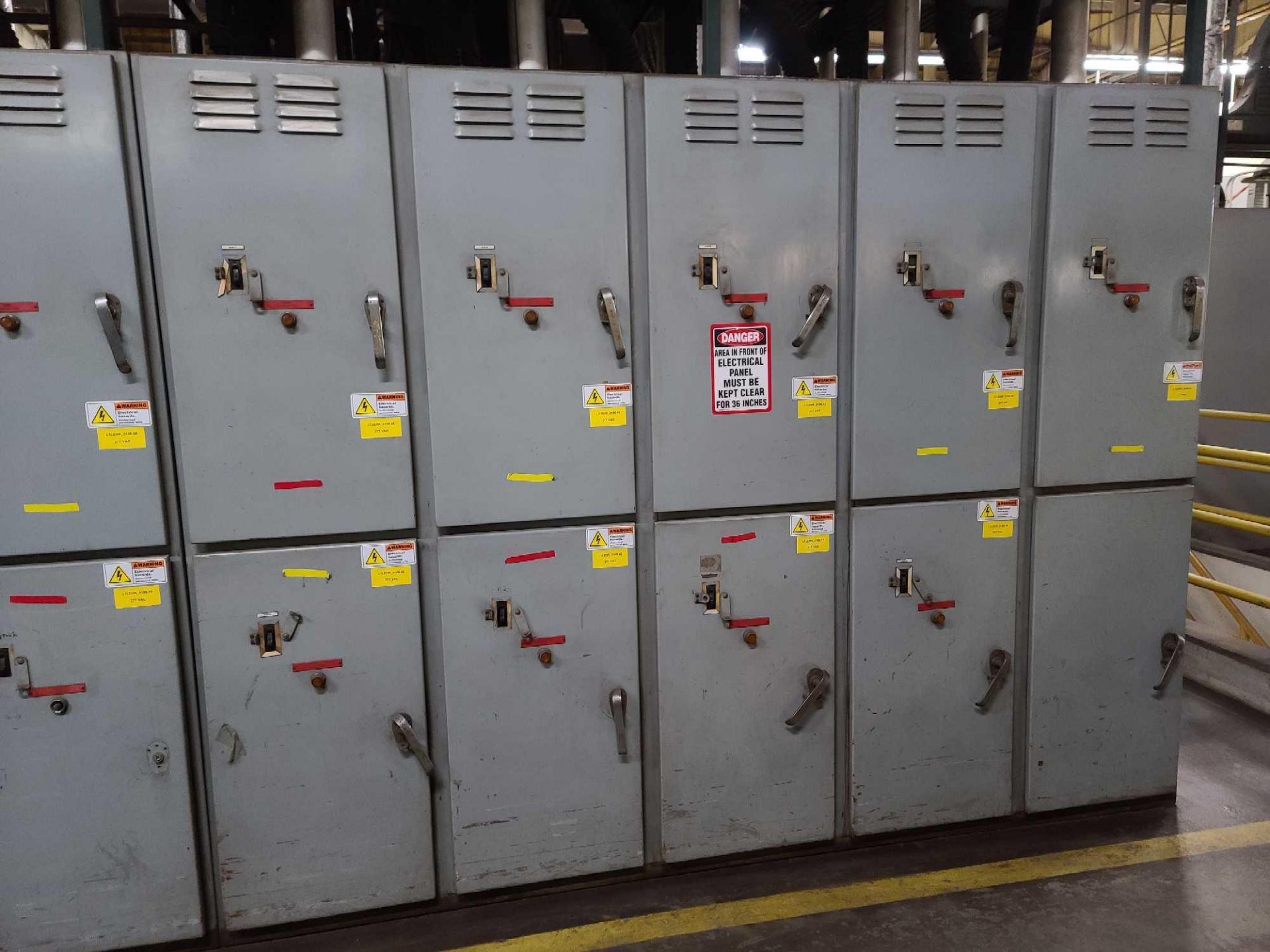 Double Sided Electrical Panel and Contents