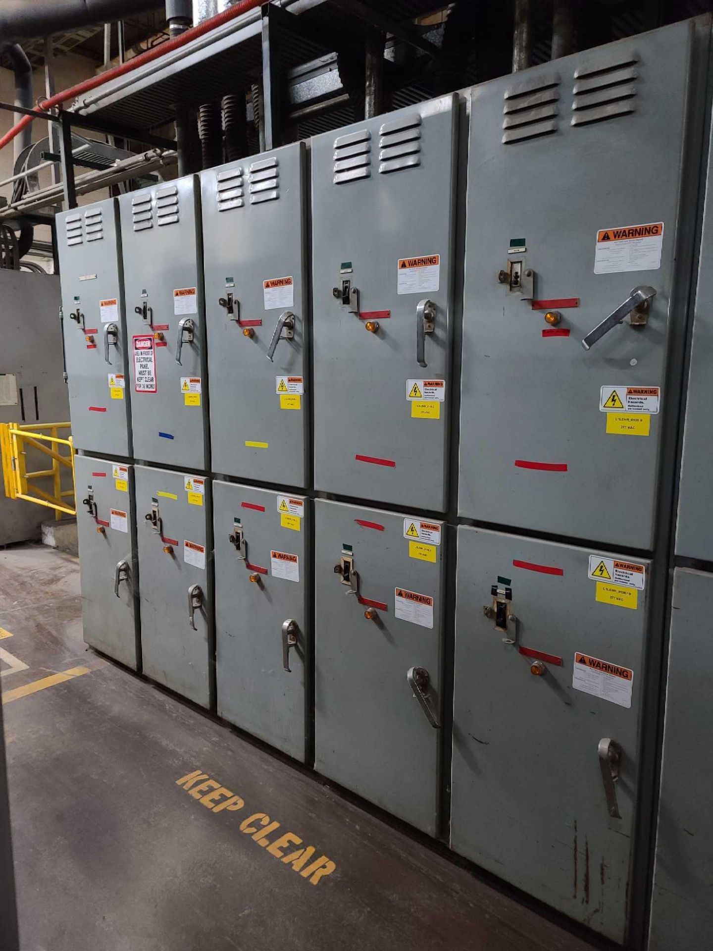 Double Sided Electrical Panel and Contents