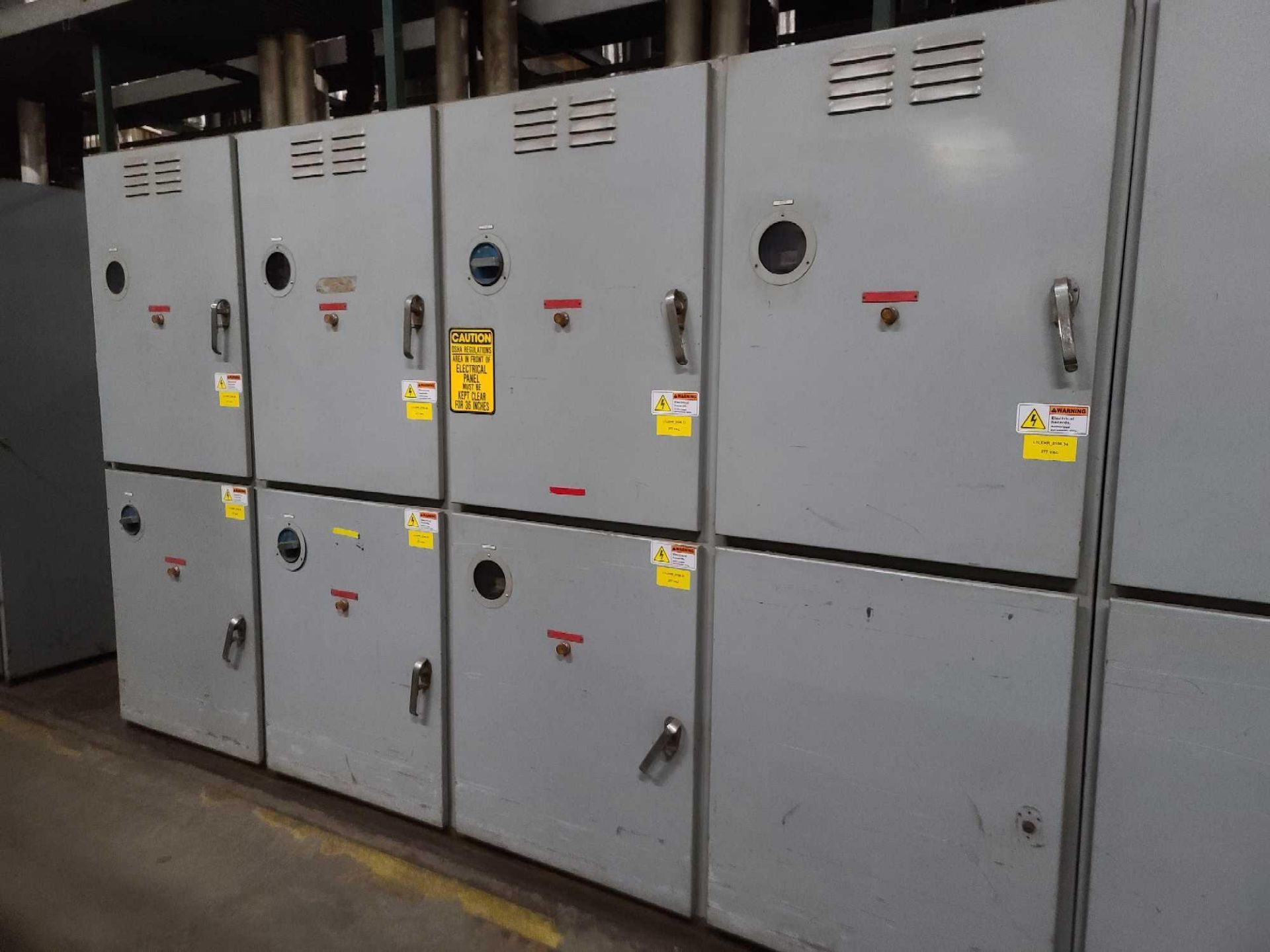 Double Sided Electrical Panel and Contents