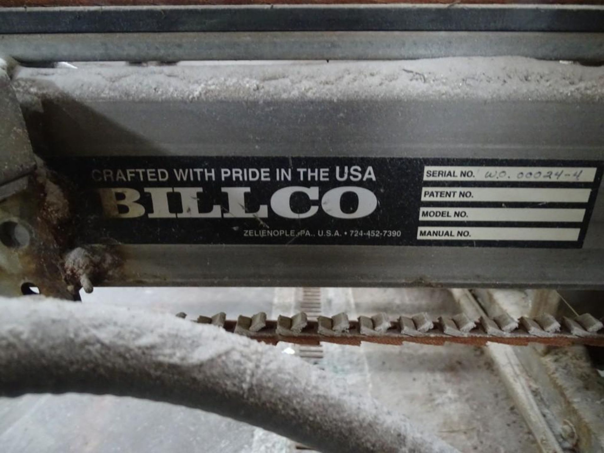 Billco Band Conveyor 51" L x 61" W - Image 4 of 4