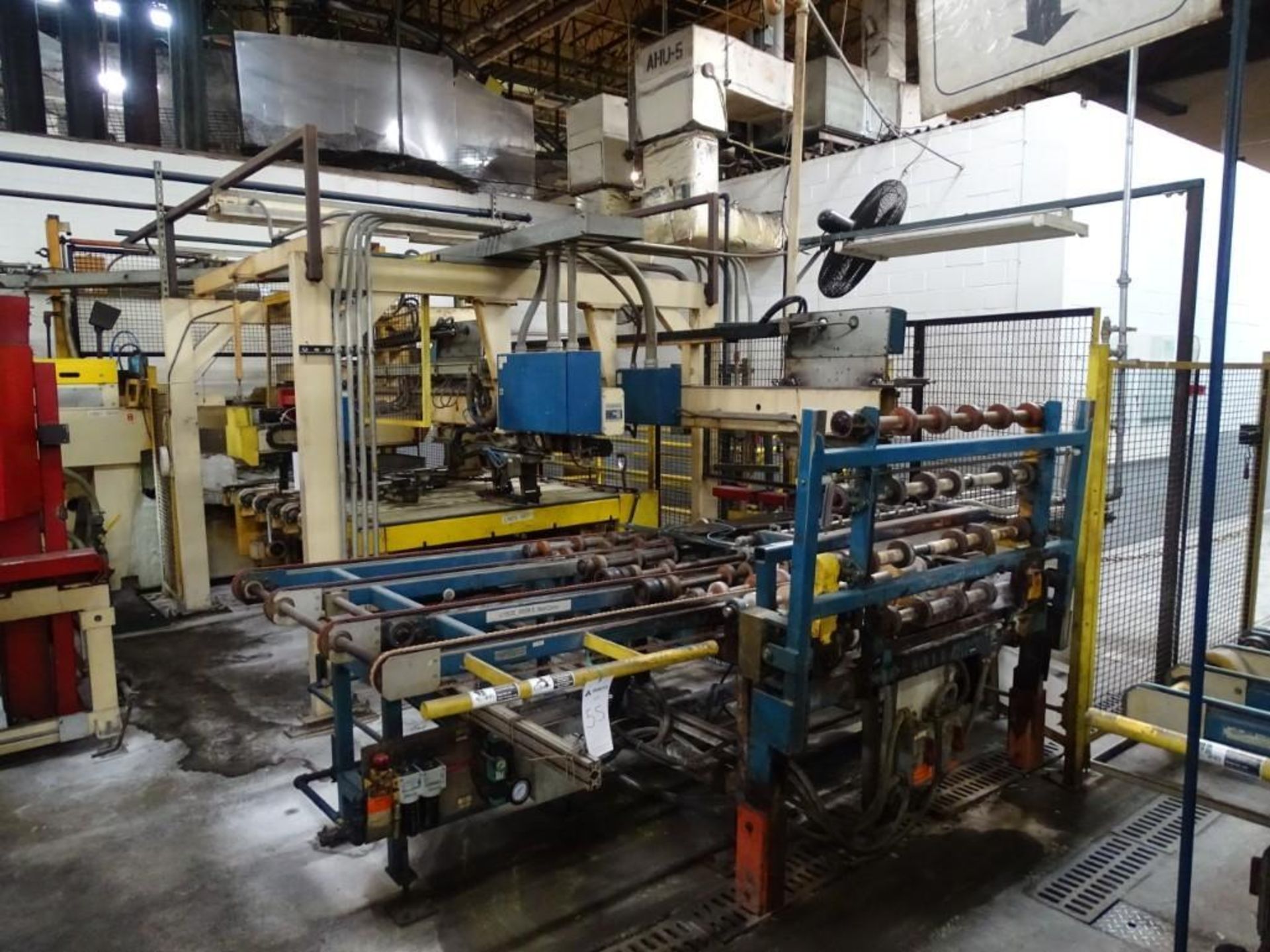 Bystronic Glass Edge Grinder with Conveyor Sections