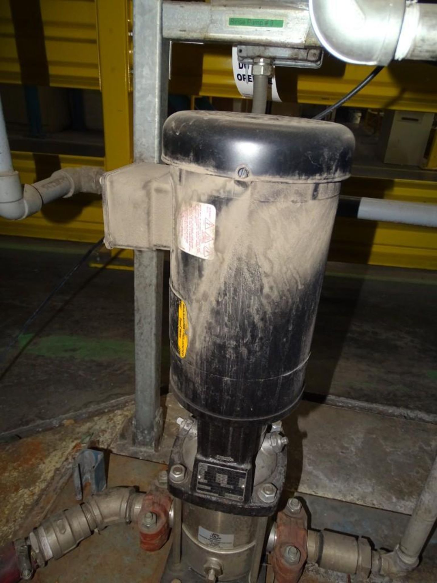 (6) pump with filter tube skid mounted - Image 11 of 14