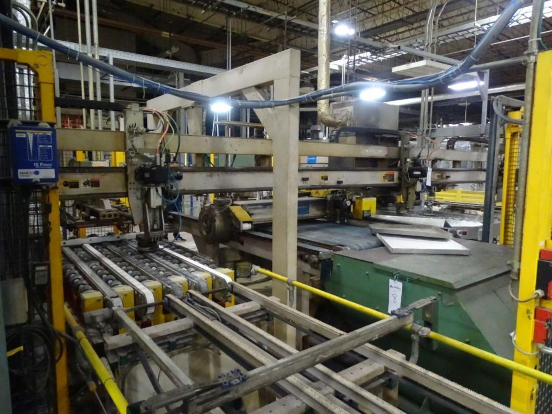 Bystronic Glass Edge Grinder with Conveyor Sections