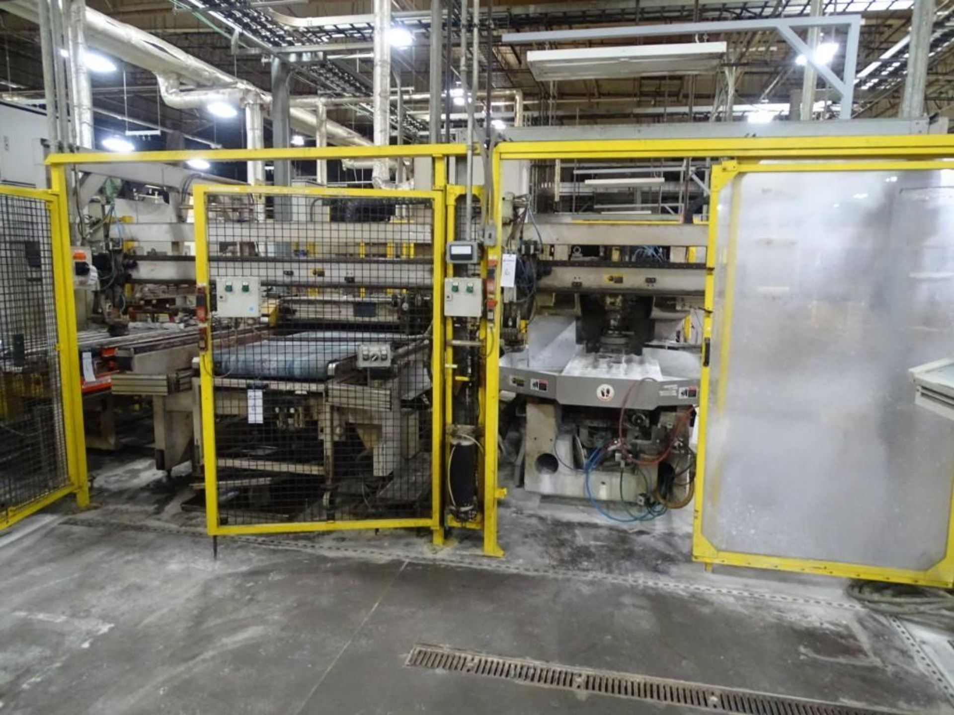 Bystronic Glass Edge Grinder with Conveyor Sections
