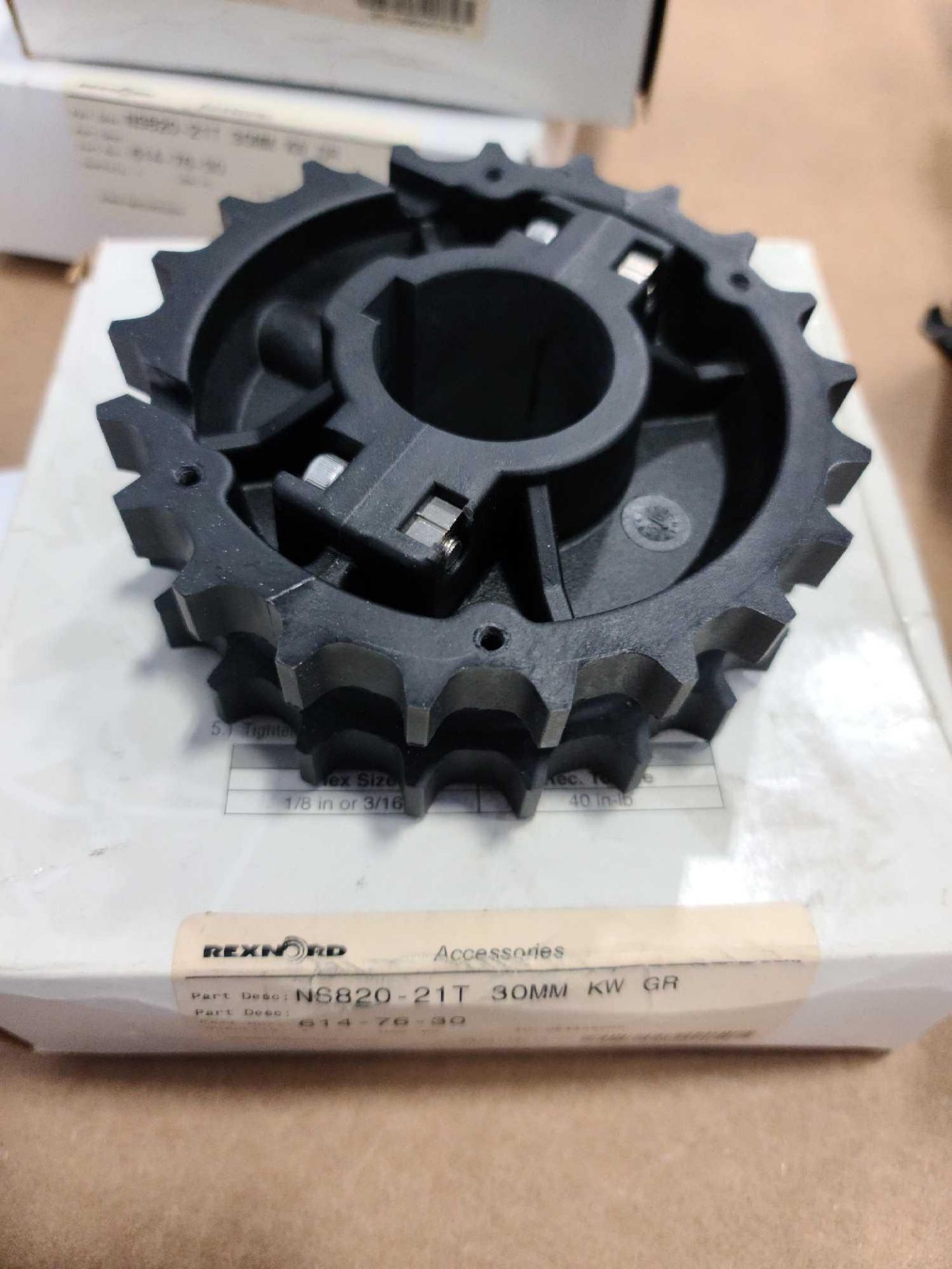 (3) Rexnord Table-Top Conveyor Chain Sprockets - Image 2 of 3