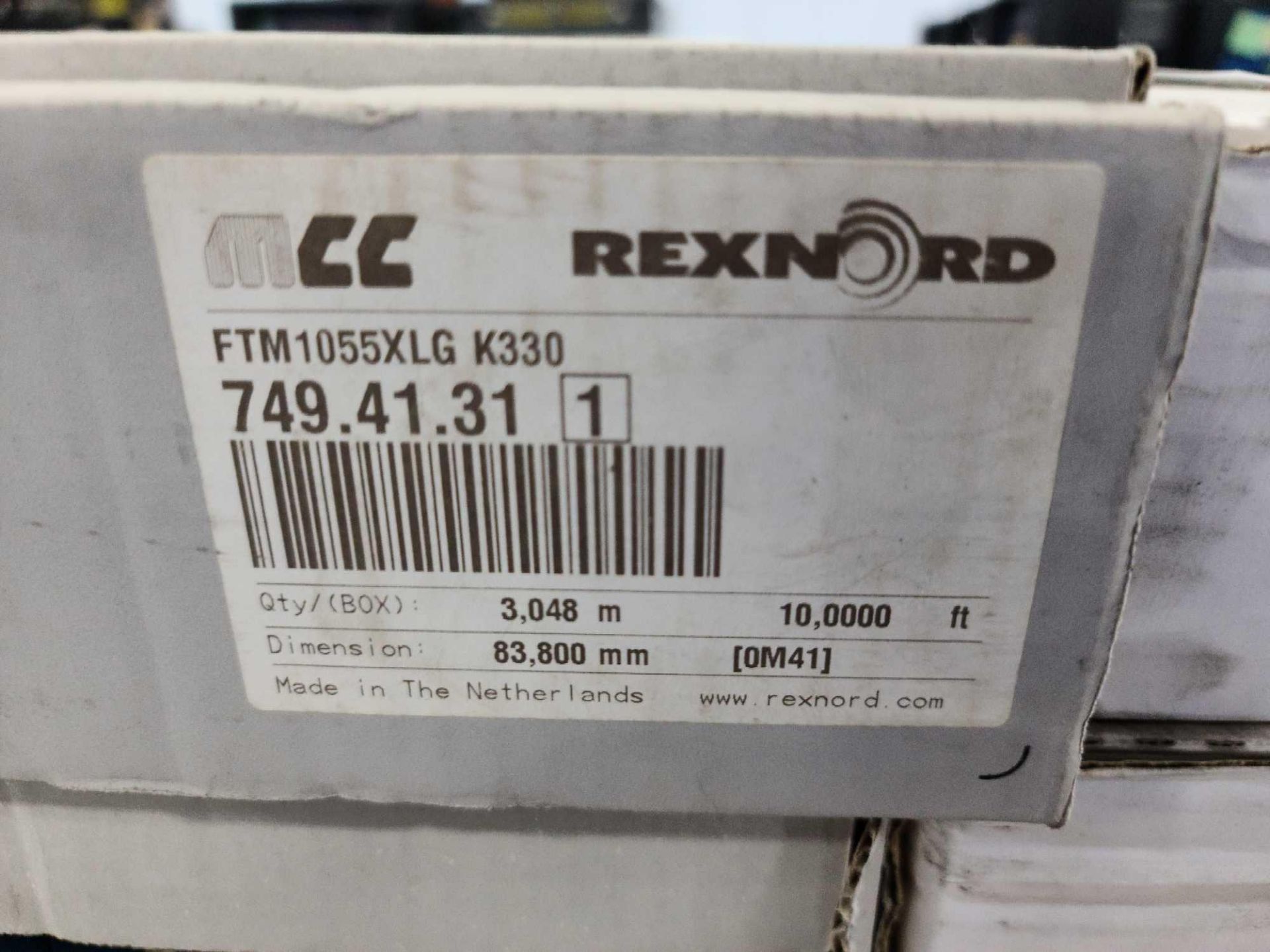 (15) Sections of Rexnord MCC Plastic Mat-Top Conveyor Belts - New in Box - Image 5 of 5