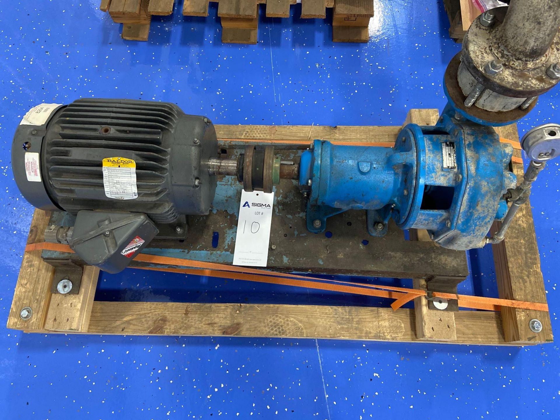 Goulds Pump w/ 15HP Motor - Image 2 of 6