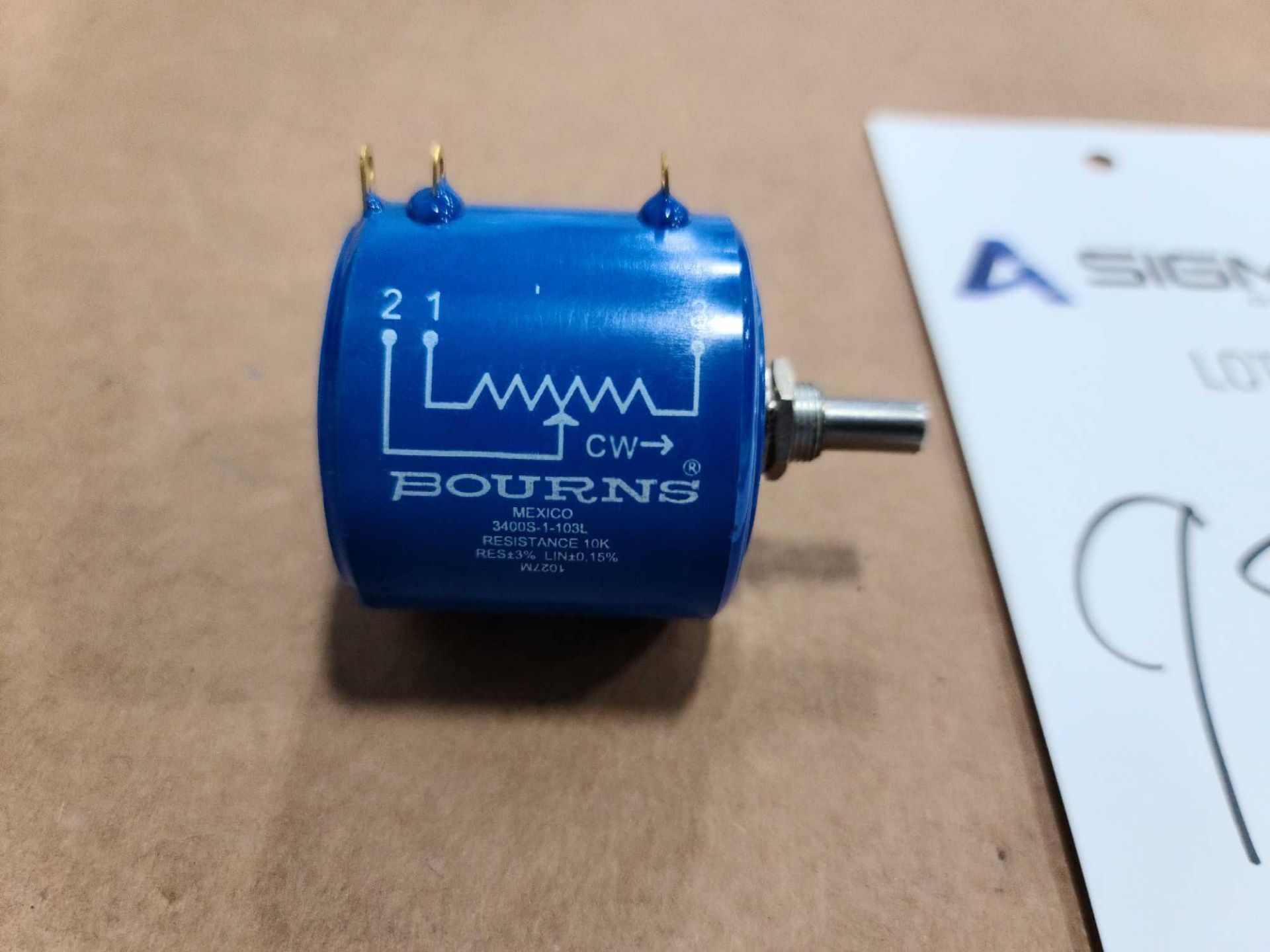 Bourns Potentiometer - Image 2 of 2