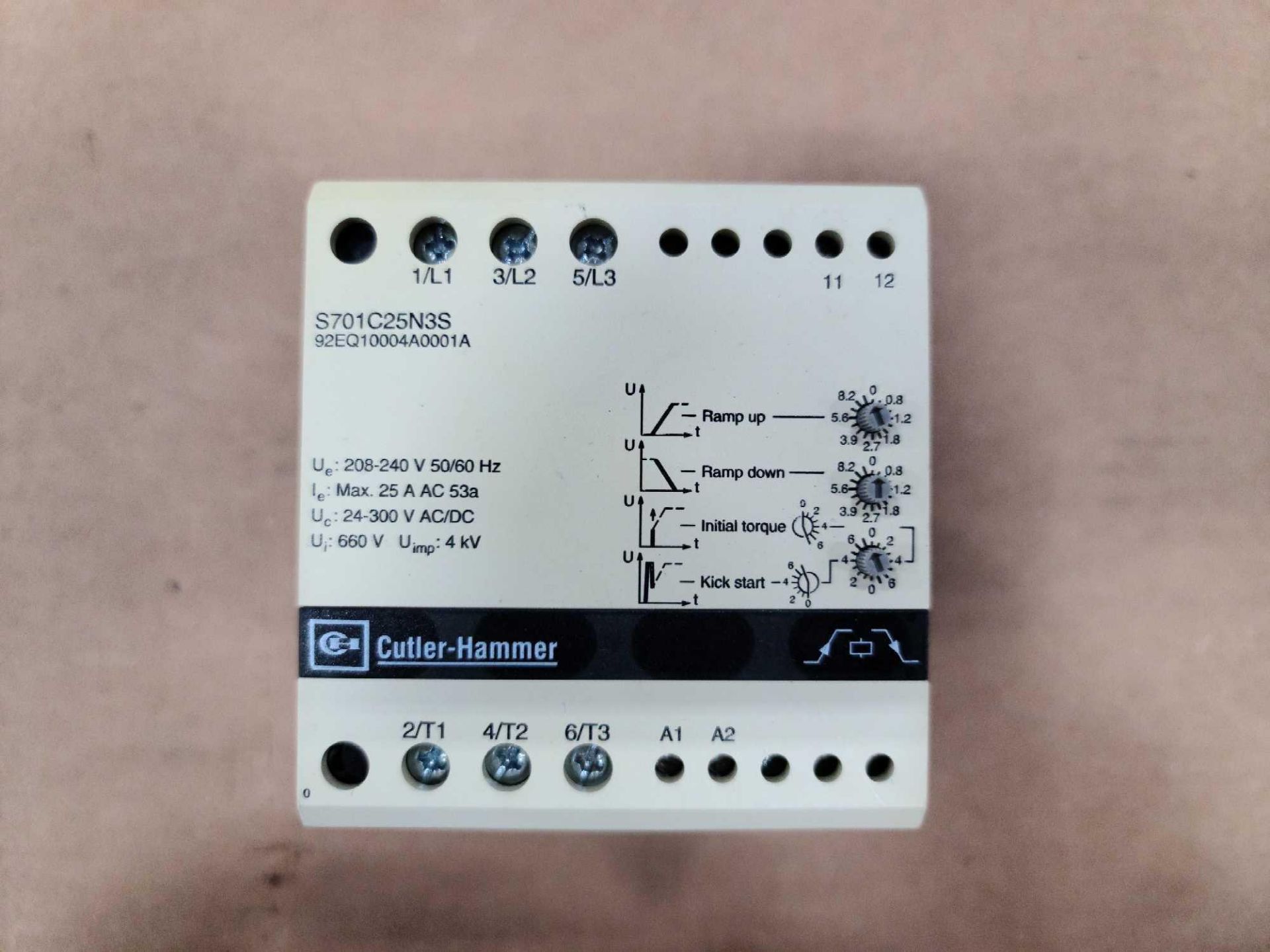 Cutler-Hammer Soft Motor Starter - Image 2 of 3