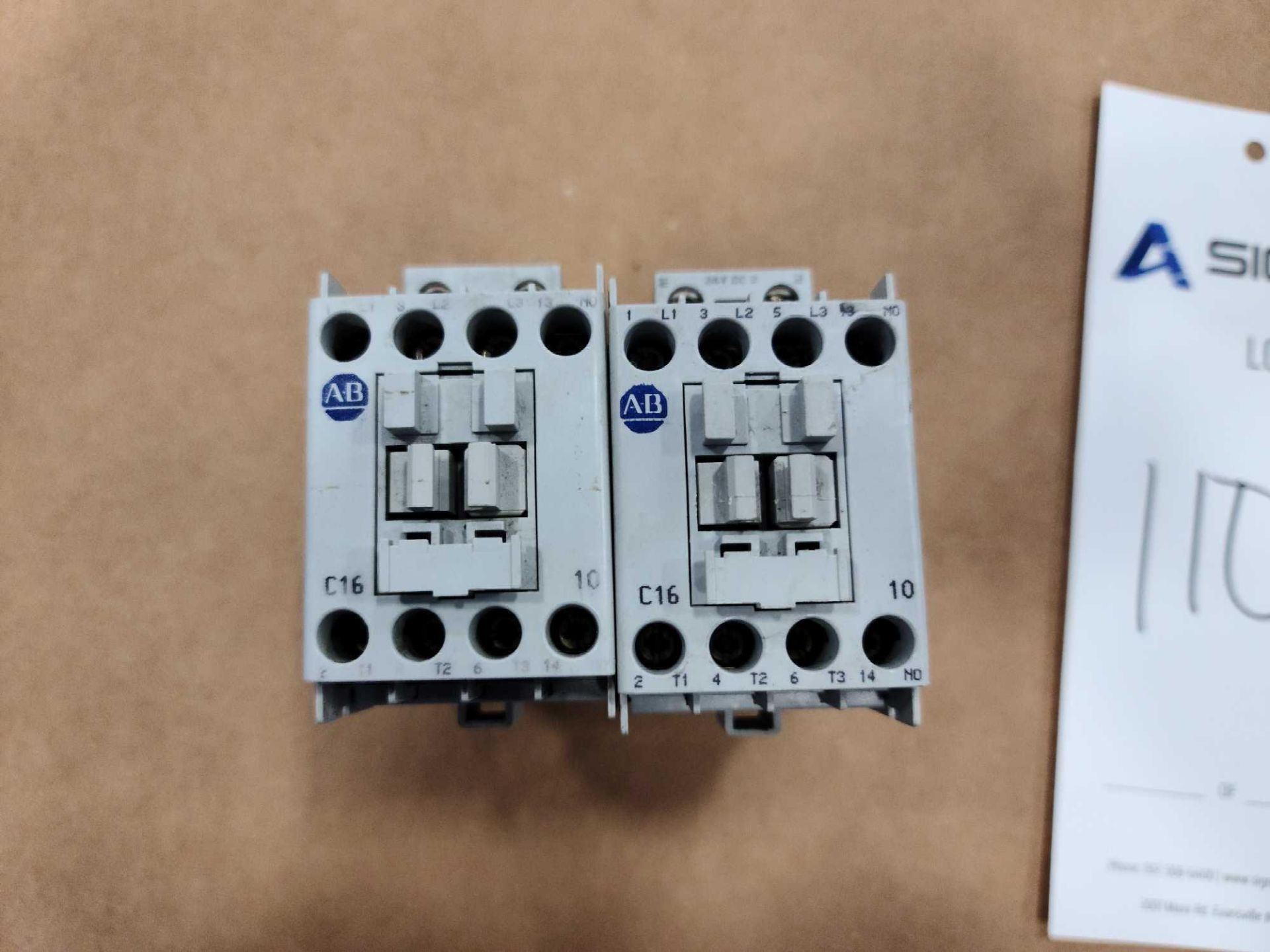 (2) Allen-Bradley 100-C16Z*10 Series A Contactors - Image 4 of 4