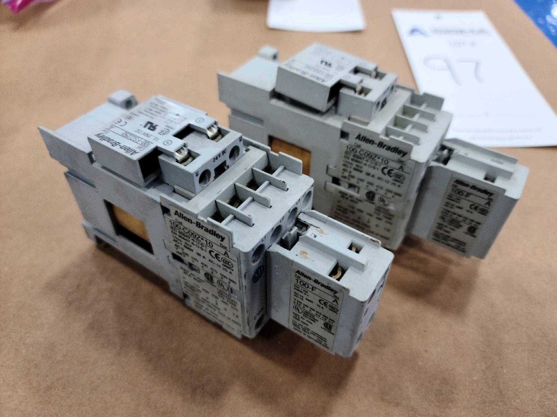 (2) Allen-Bradley 100-C09Z*10 Series A Contactors - Image 2 of 3