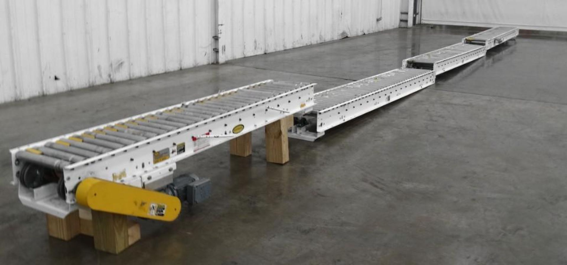 Hytrol 37.5' Long x 15" Wide Roller Conveyor - Image 2 of 6