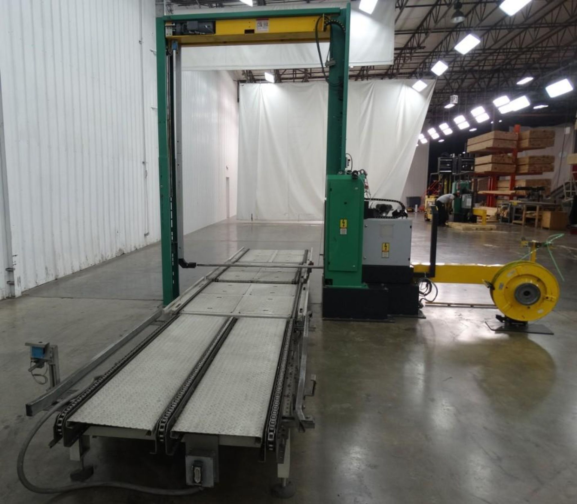 Signode MD-BPS Pallet Strapper and Conveyor - Image 4 of 8