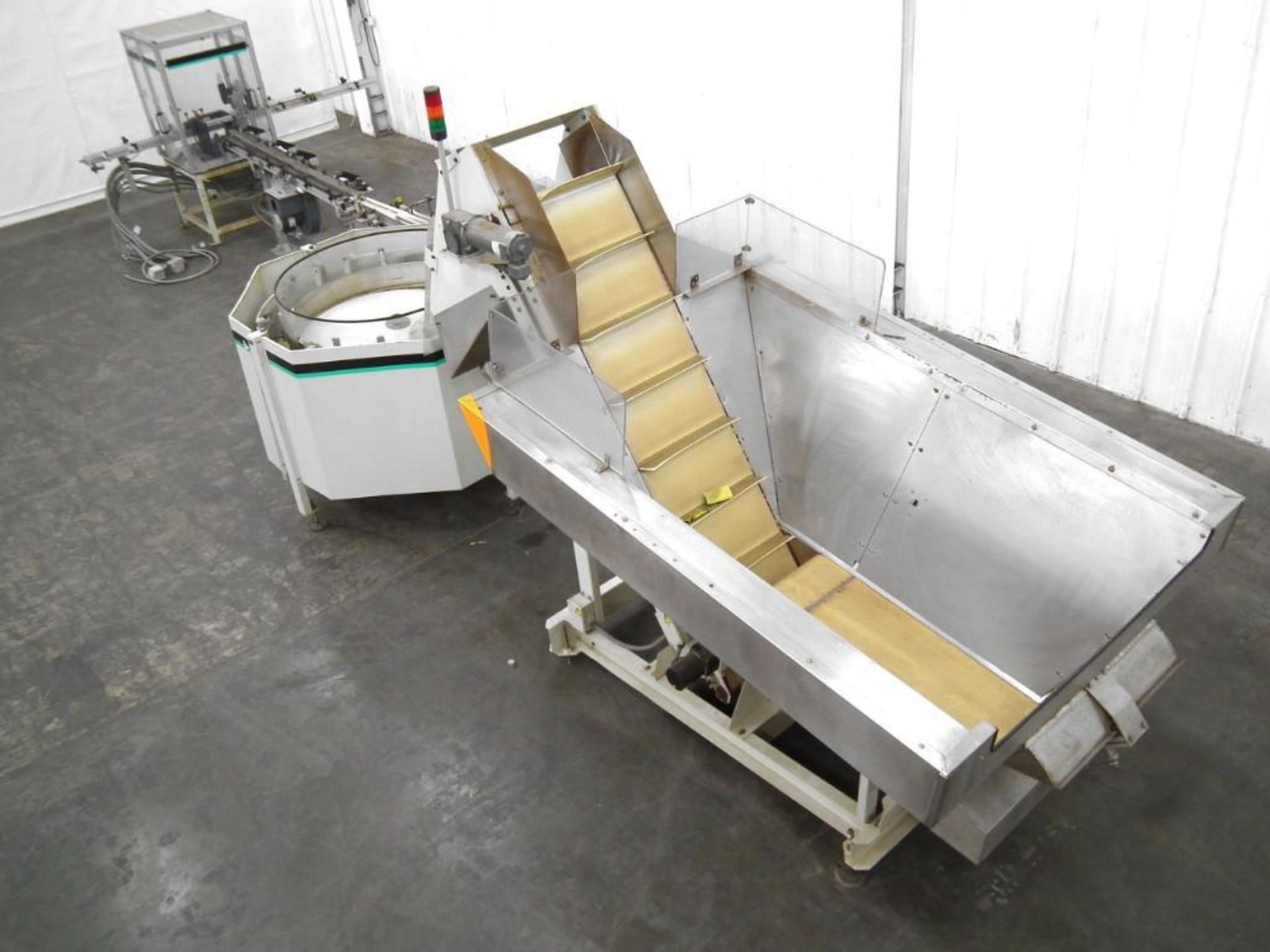 Hoppmann Bowl Unscrambler and Outfeed Conveyor - Image 5 of 5