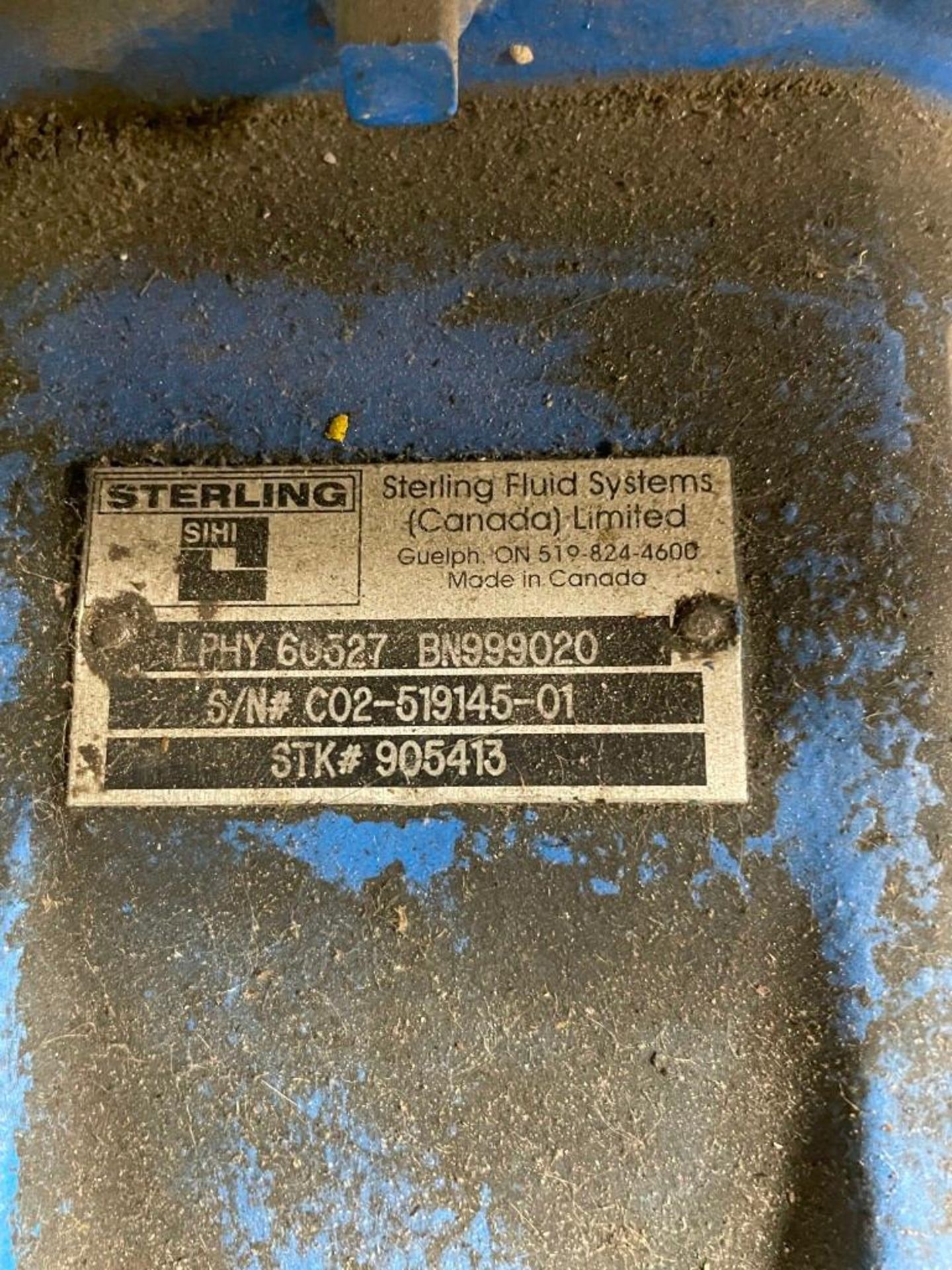 Sterling Fluid Systems Water Pump with 30 HP Motor - Image 6 of 7