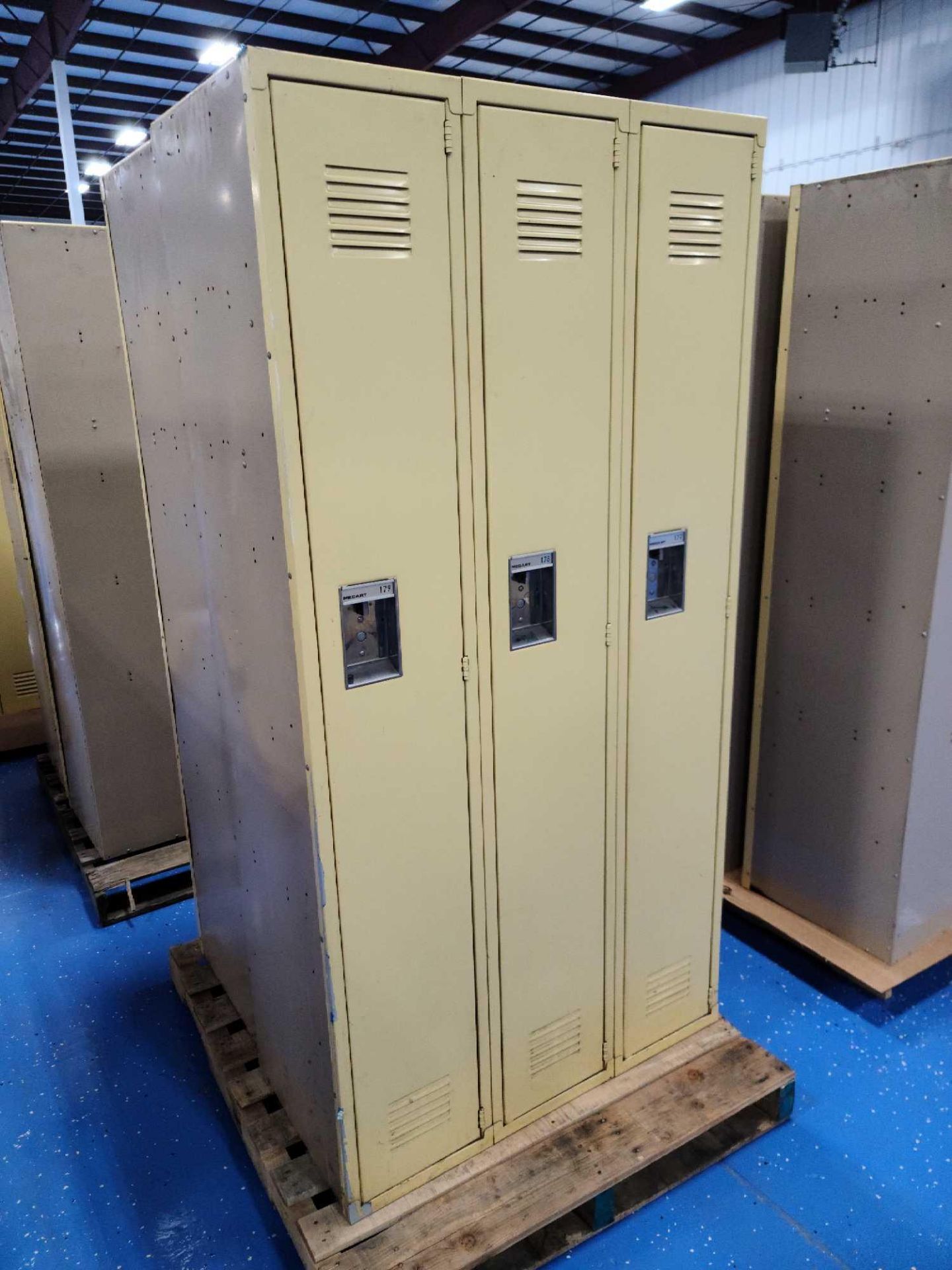 (6) Medart Single Tier Lockers - Image 2 of 3