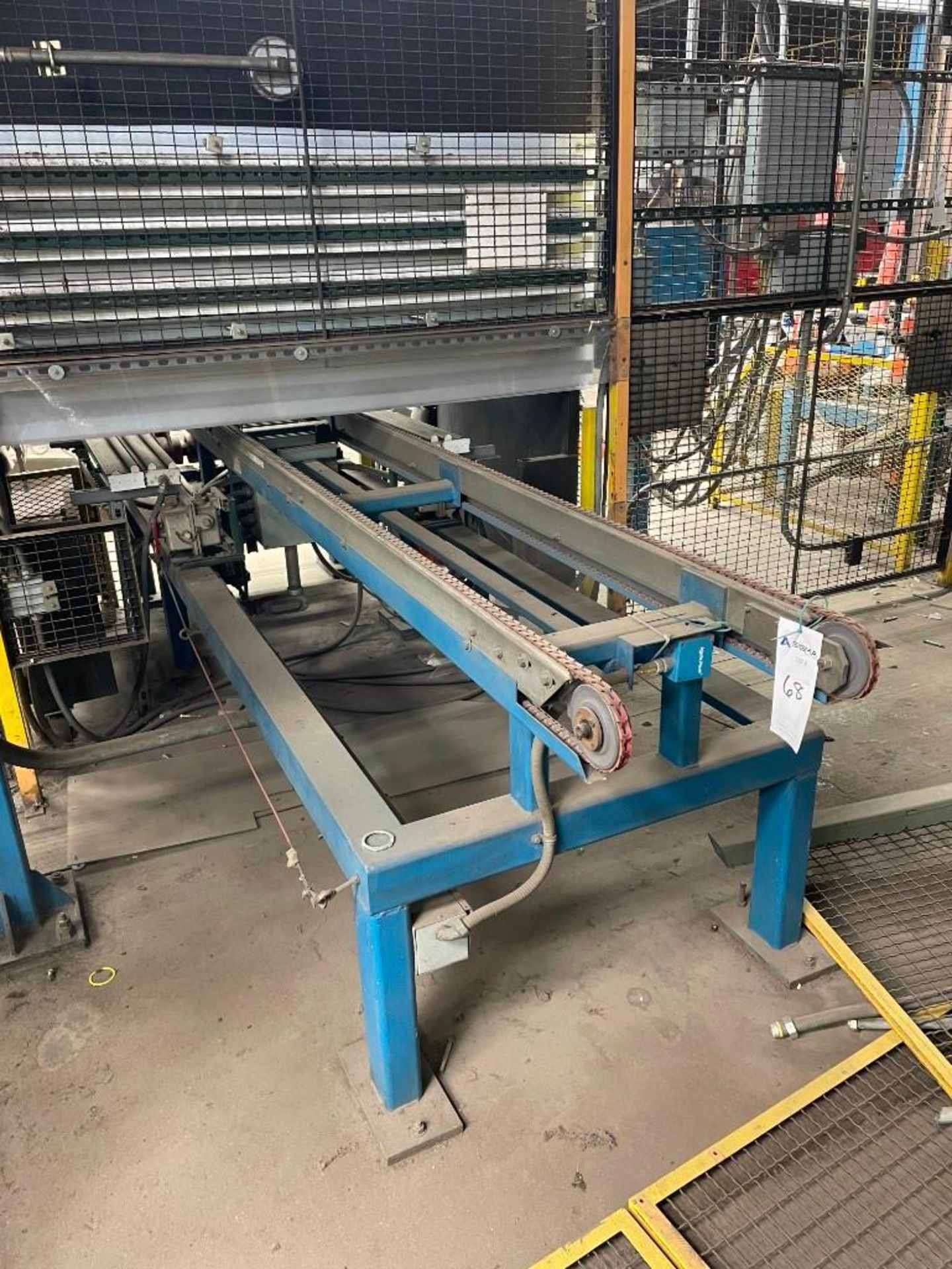 Band Conveyor with Transfer Gate 1 HP 12'L x 19"W - Image 2 of 3