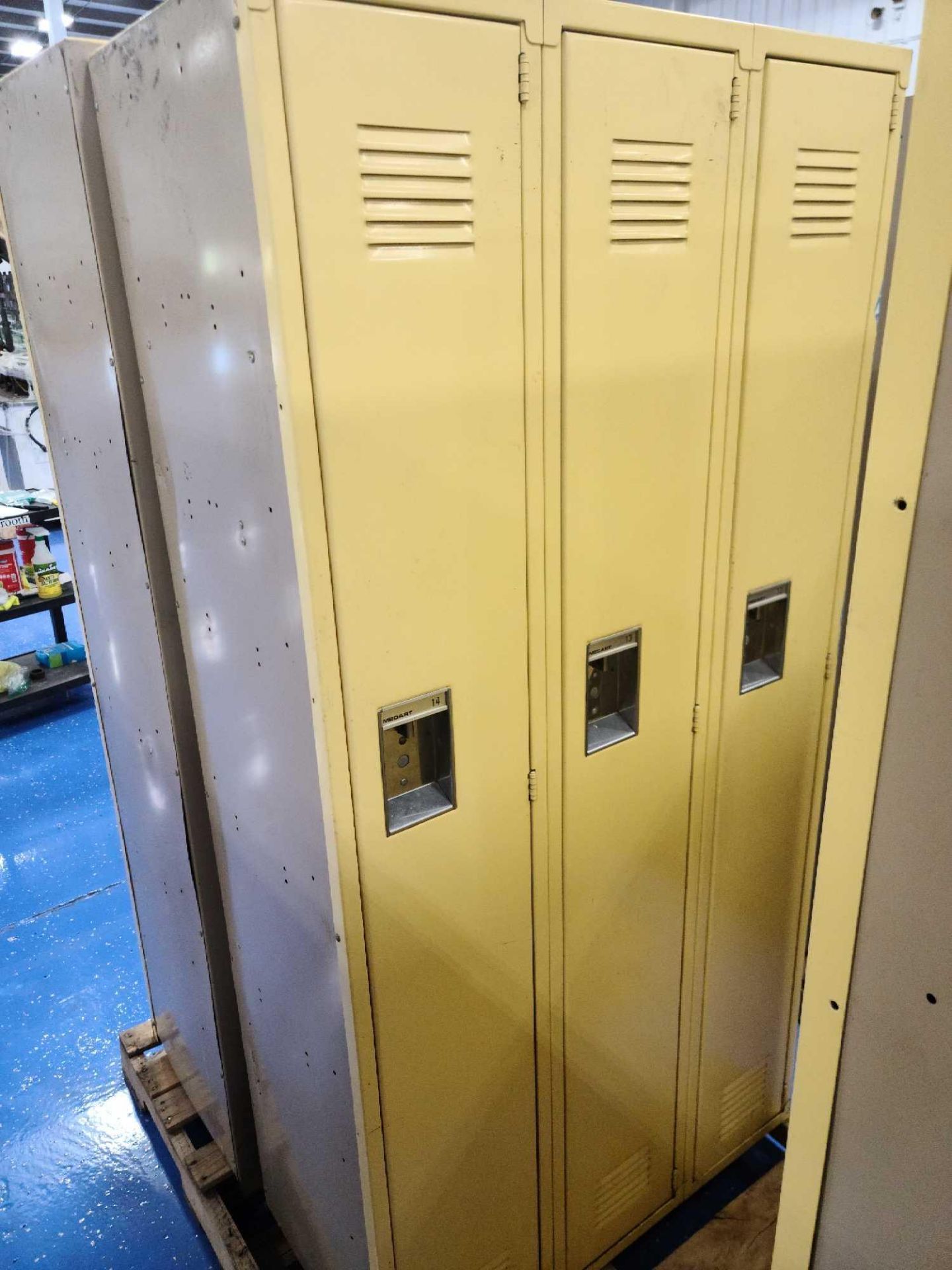 (6) Medart Single Tier Lockers - Image 2 of 3