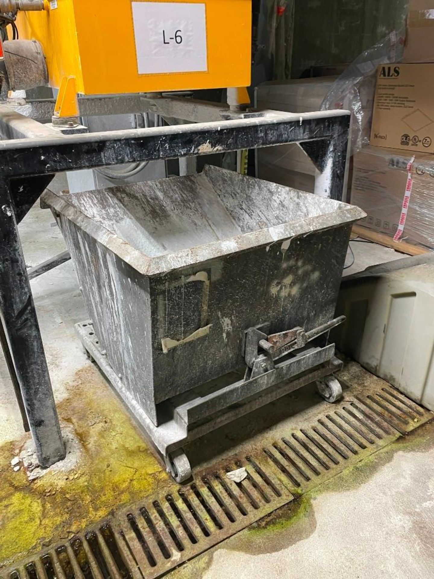 Self-Dumping Hopper with Casters 30 Cubic Feet Capacity - Image 2 of 4