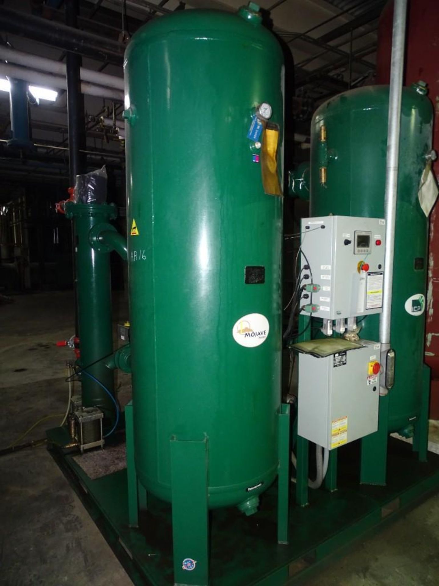 iCP Compressors iDBPE-2000 Dual Tower Heat Reactivated Desiccant Air Dryer - Image 7 of 11