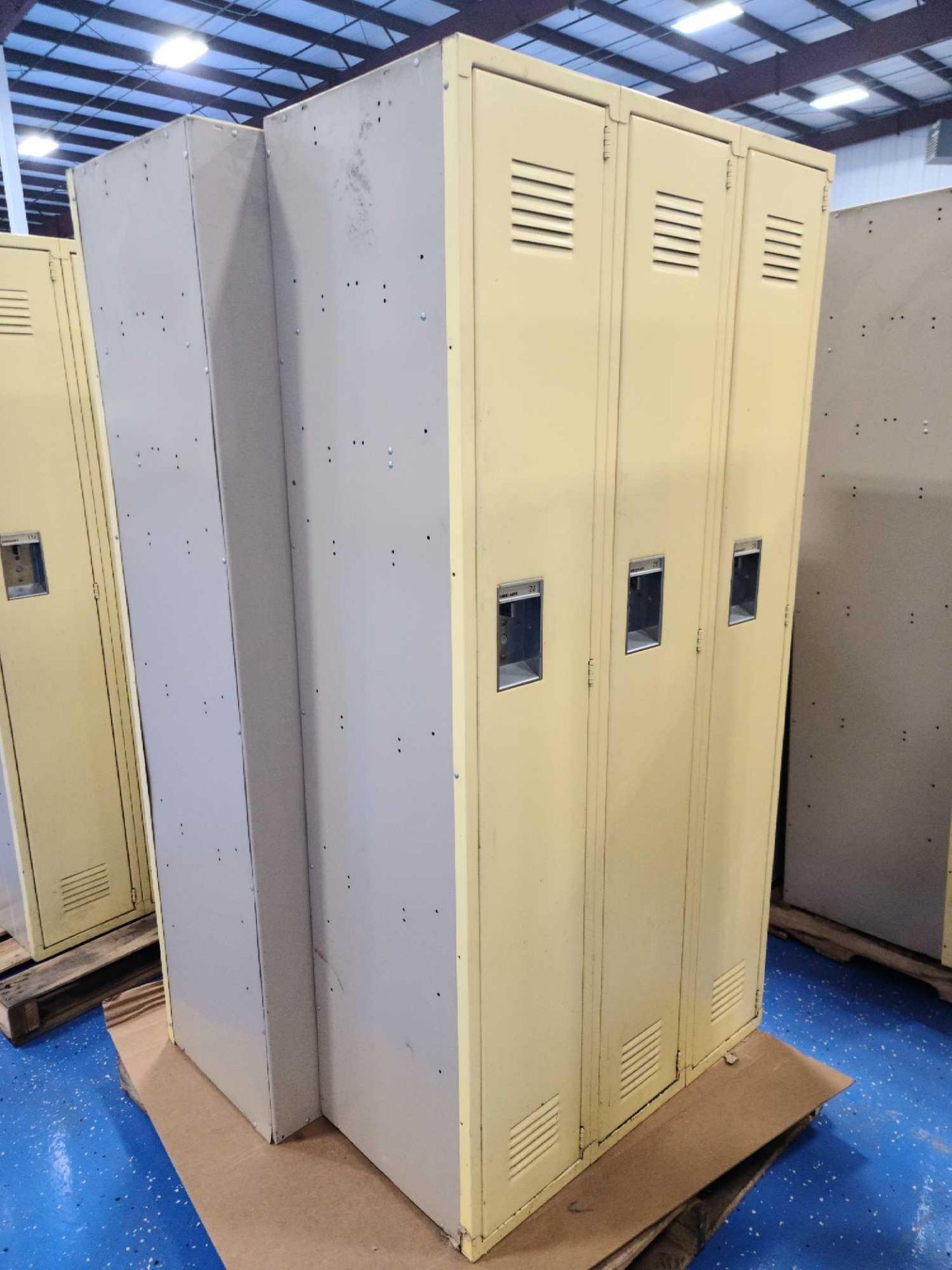 (6) Medart Single Tier Lockers - Image 2 of 3