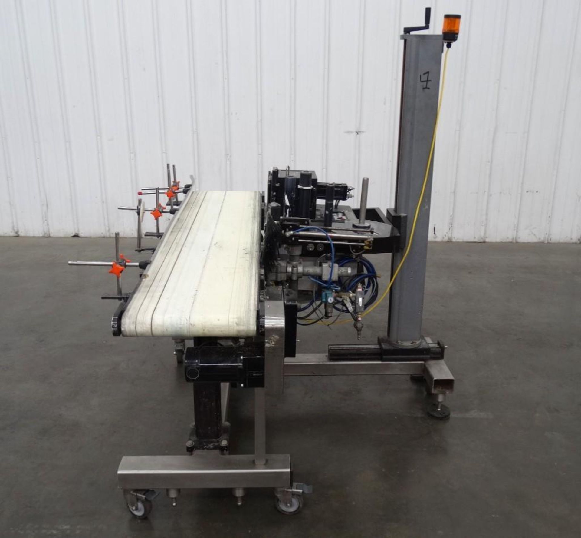 Weber 5200 Print Apply Labeler with Sato Printer - Image 5 of 12