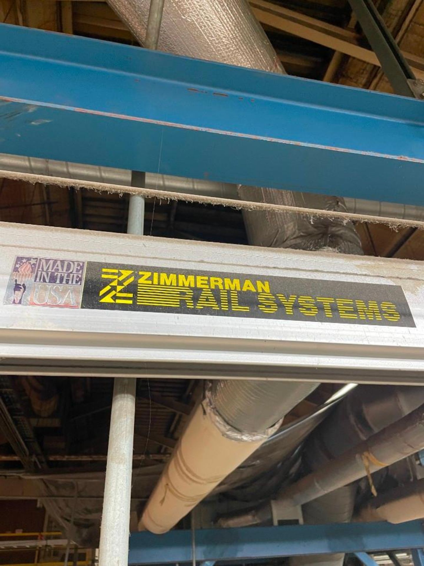 Zimmerman Rail System for Ergonomic Lift Assist 40'L - Image 3 of 13
