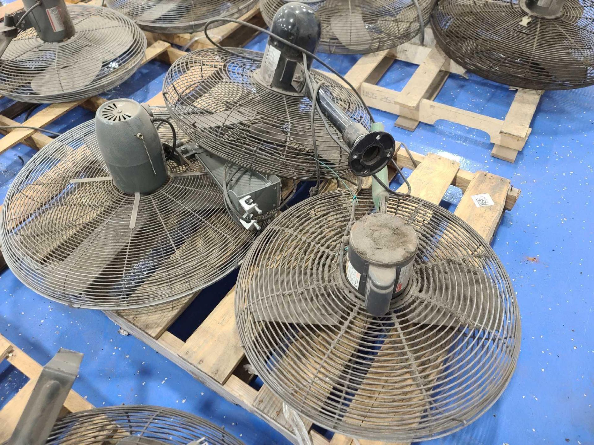 (3) Industrial Wall Mounted Fans - Image 2 of 2