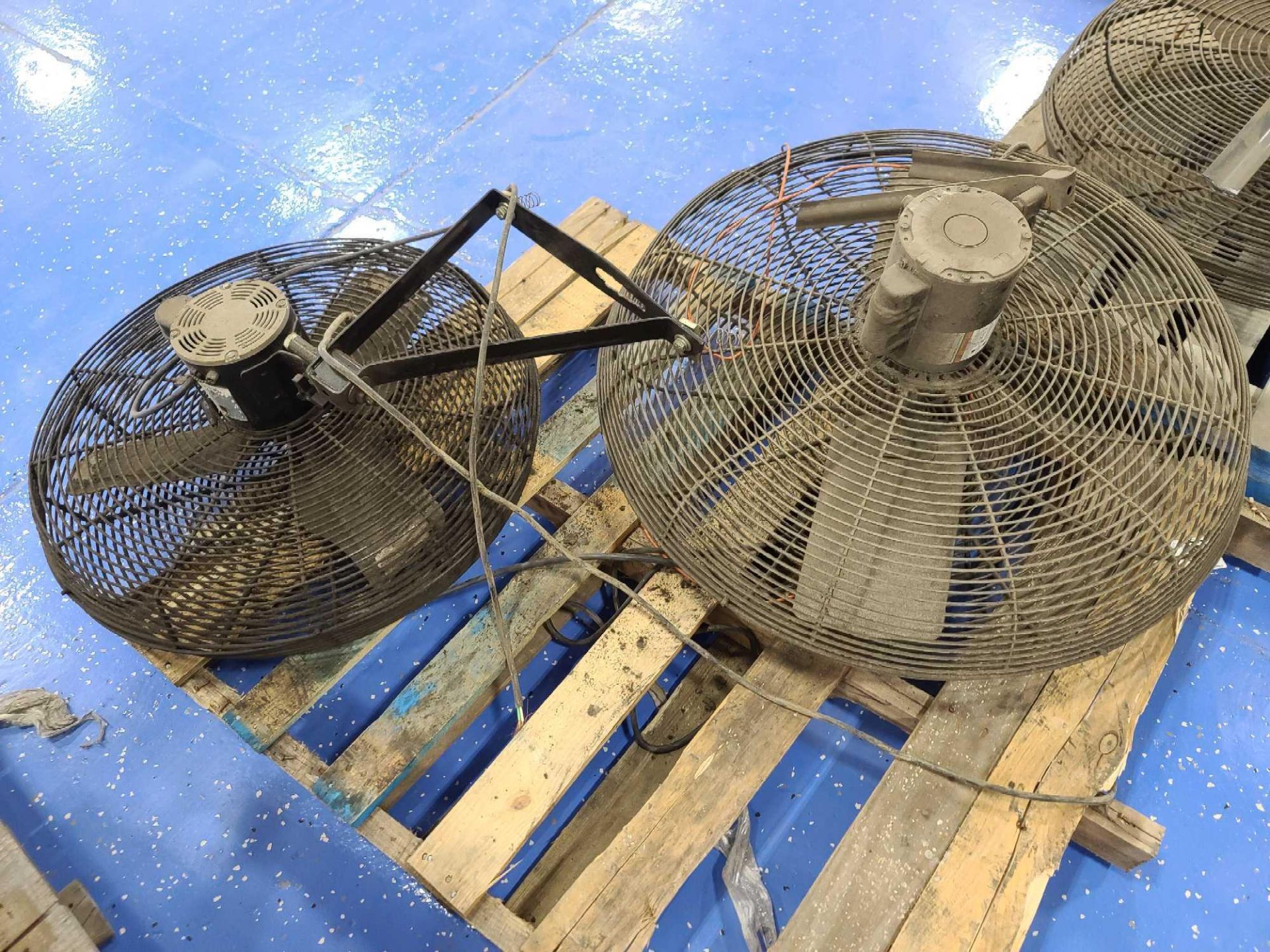 (2) Industrial Wall Mounted Fans - Image 2 of 2